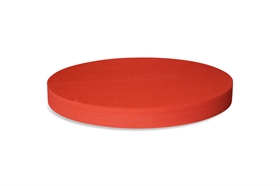 Round Polyethylene foam sheet red